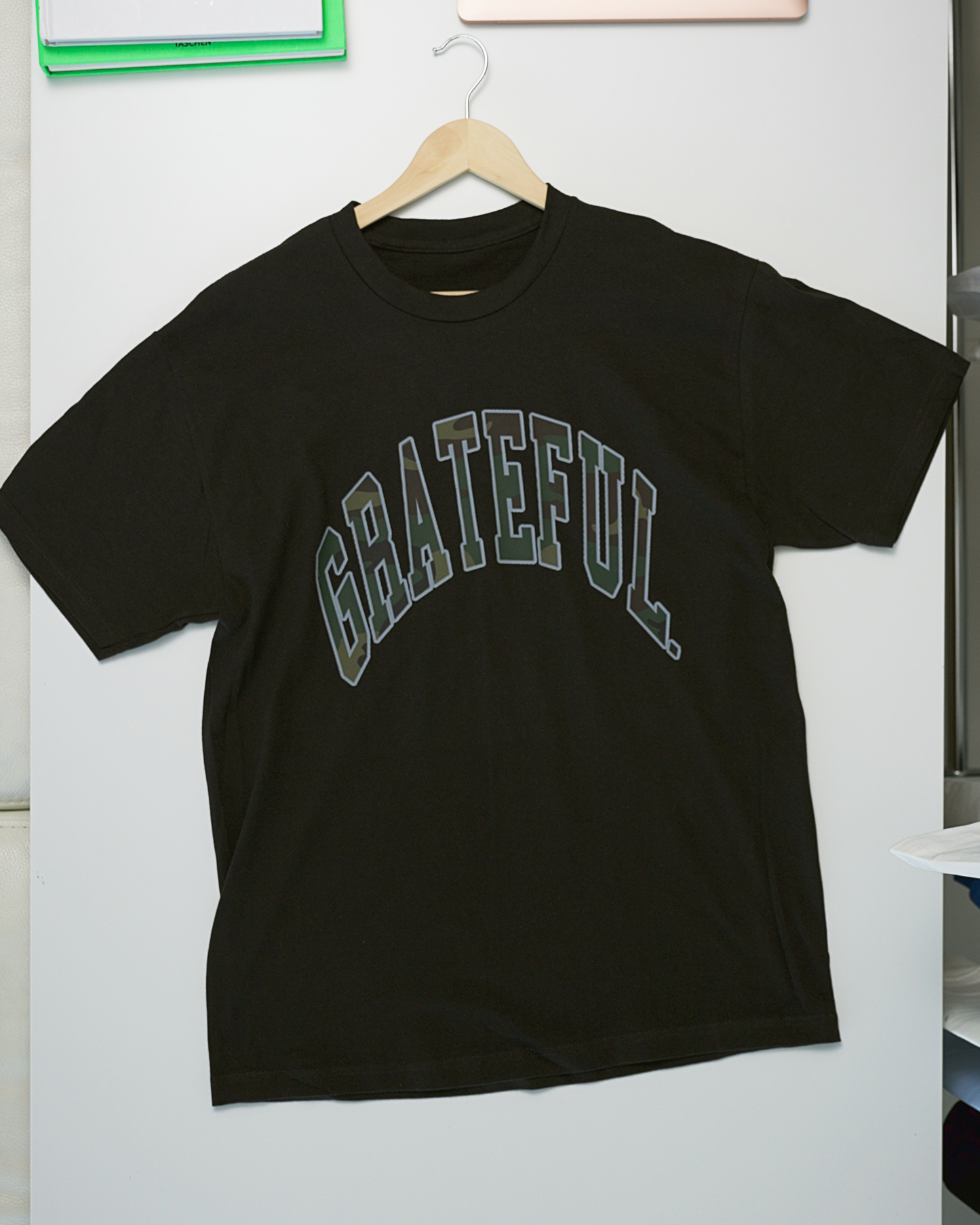 Grateful Camo Tee - Black