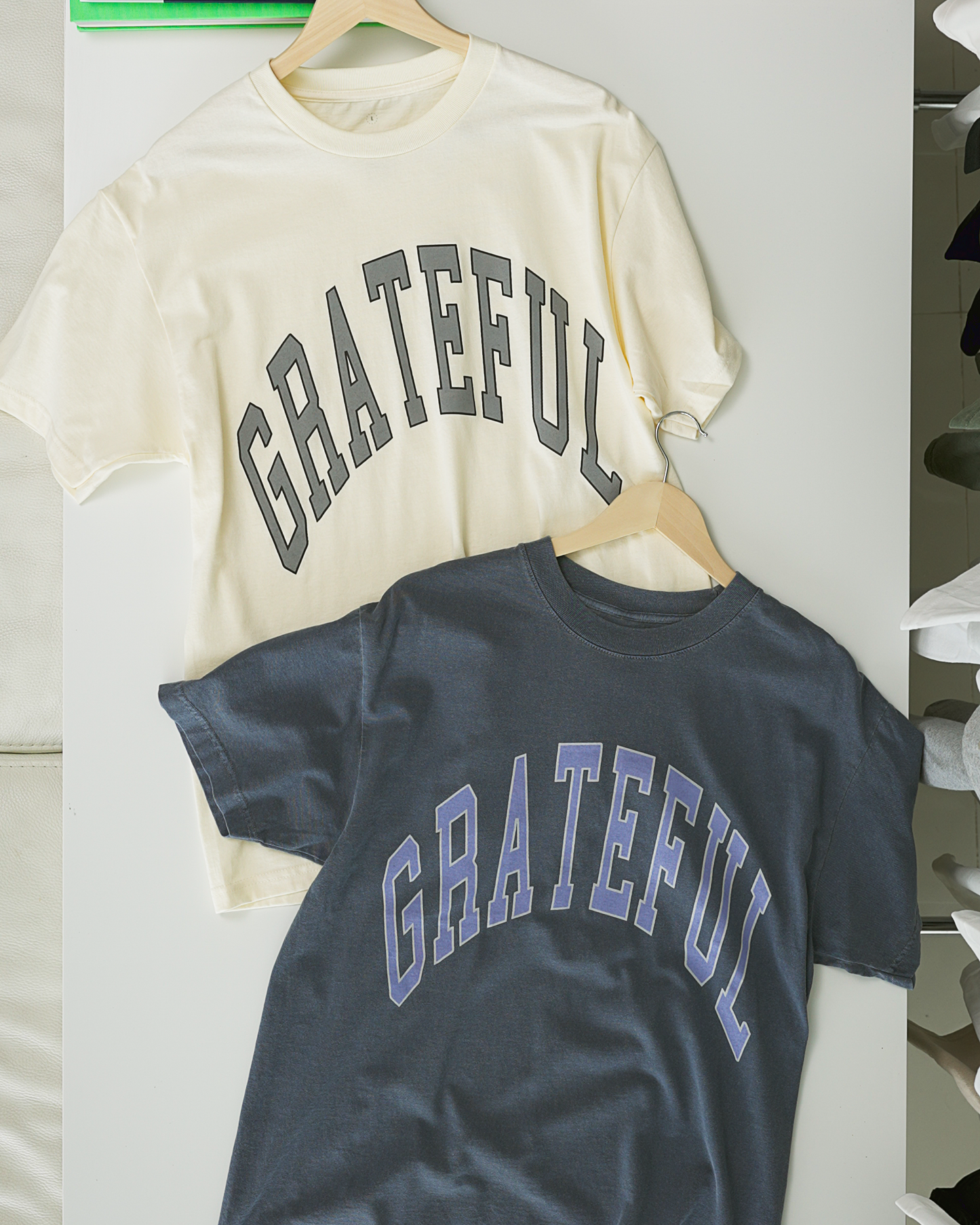 Grateful Vintage Tee - Faded Navy