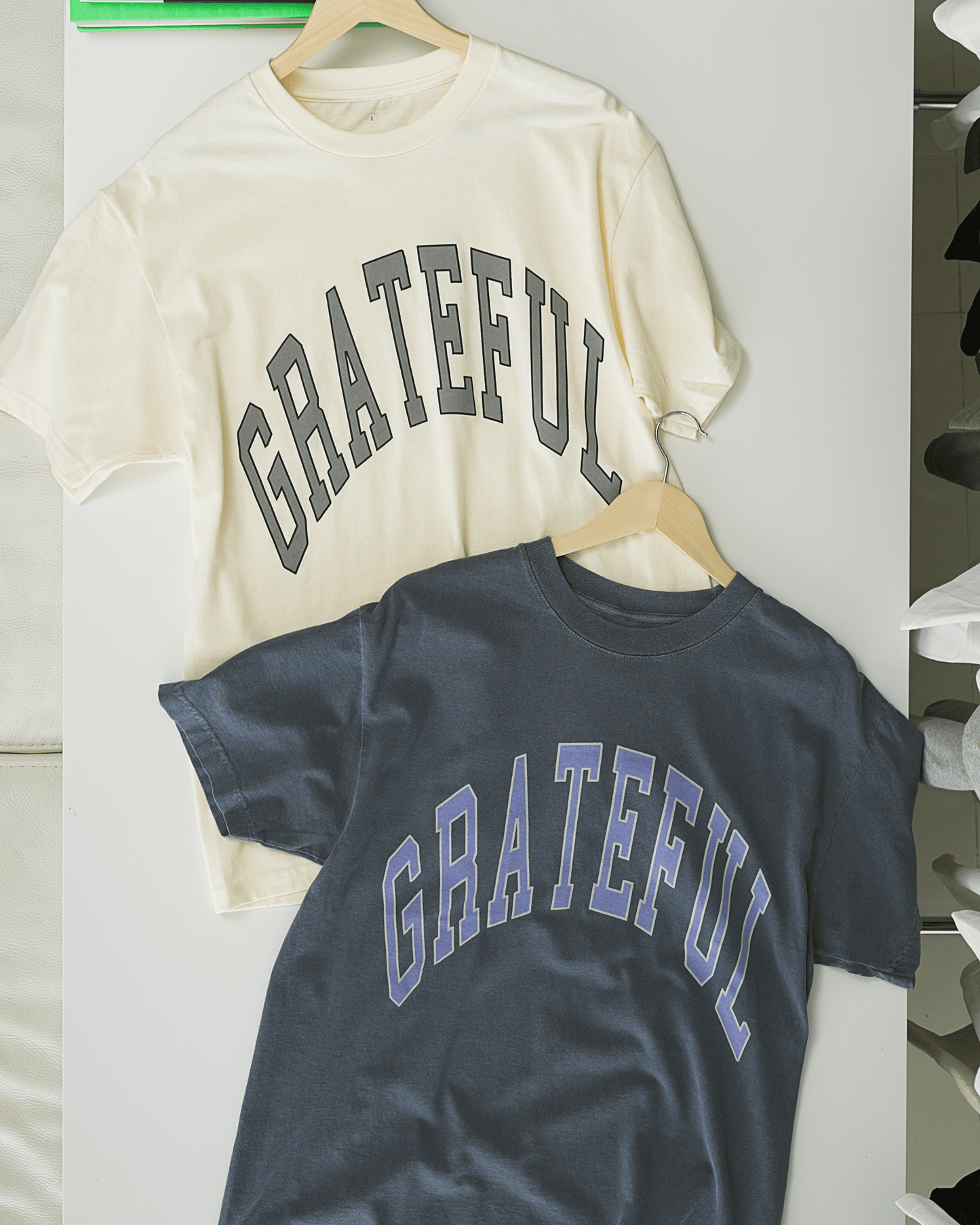 Grateful Vintage Tee - Faded Navy