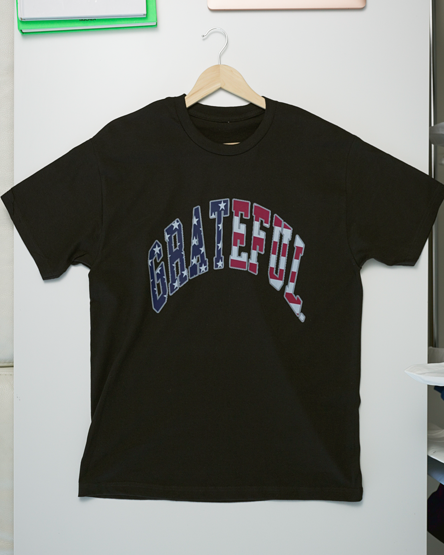 Grateful USA Tee - Black