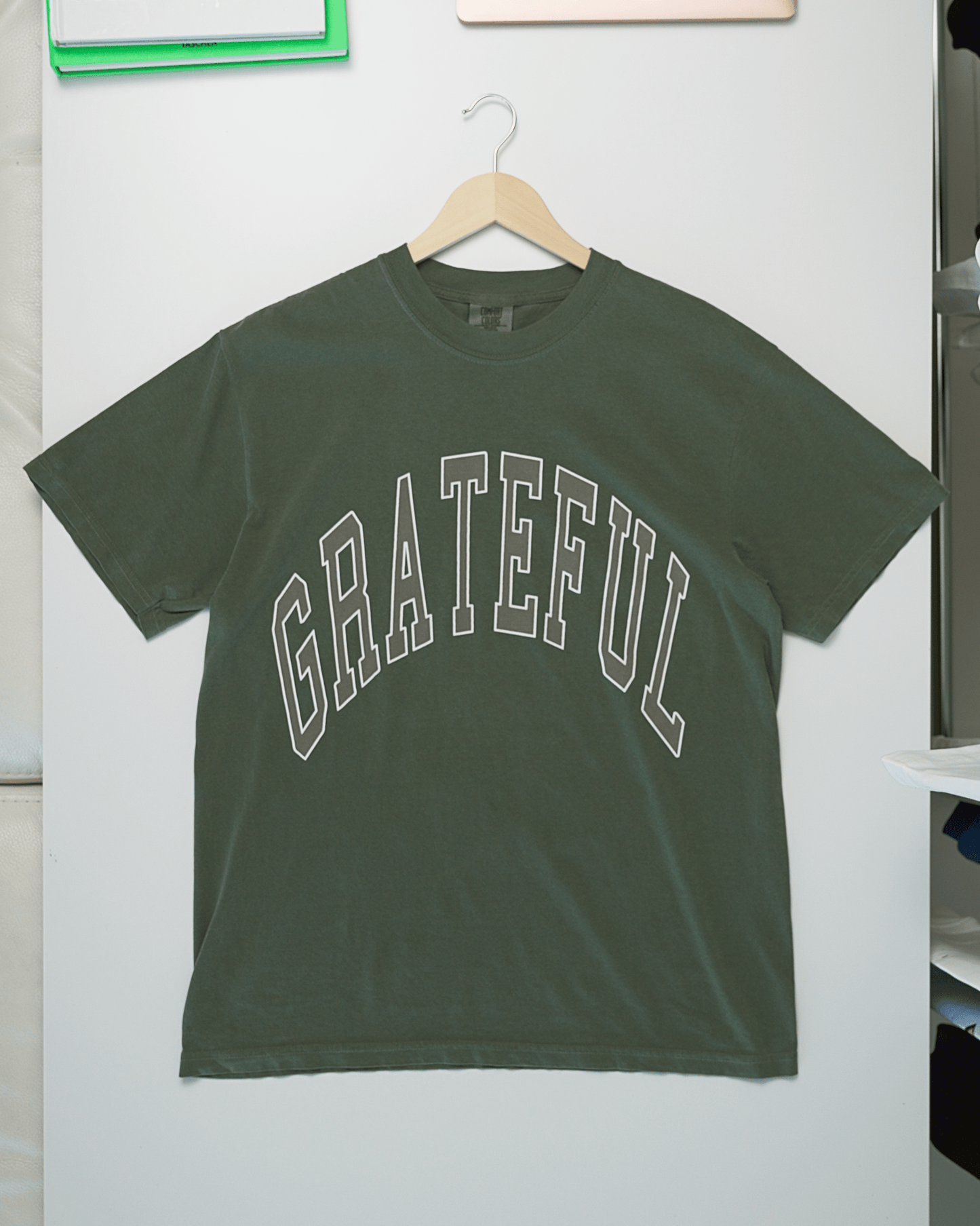 Grateful Vintage Tee - Moss
