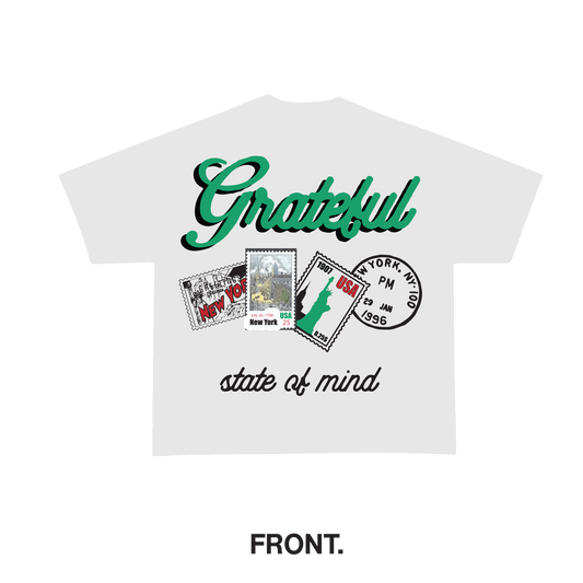 City Stamp Tee- White