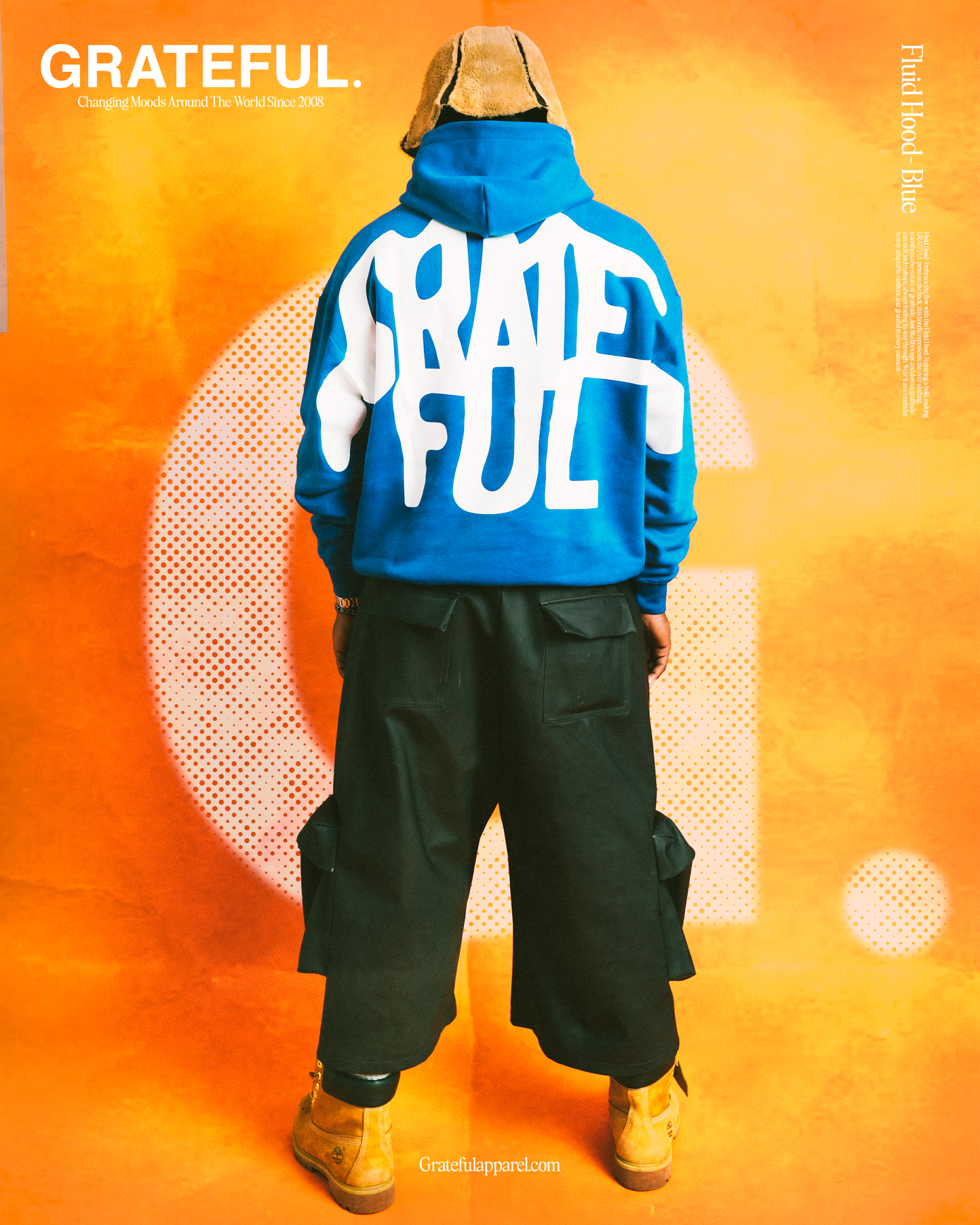 Fluid Hood- Blue