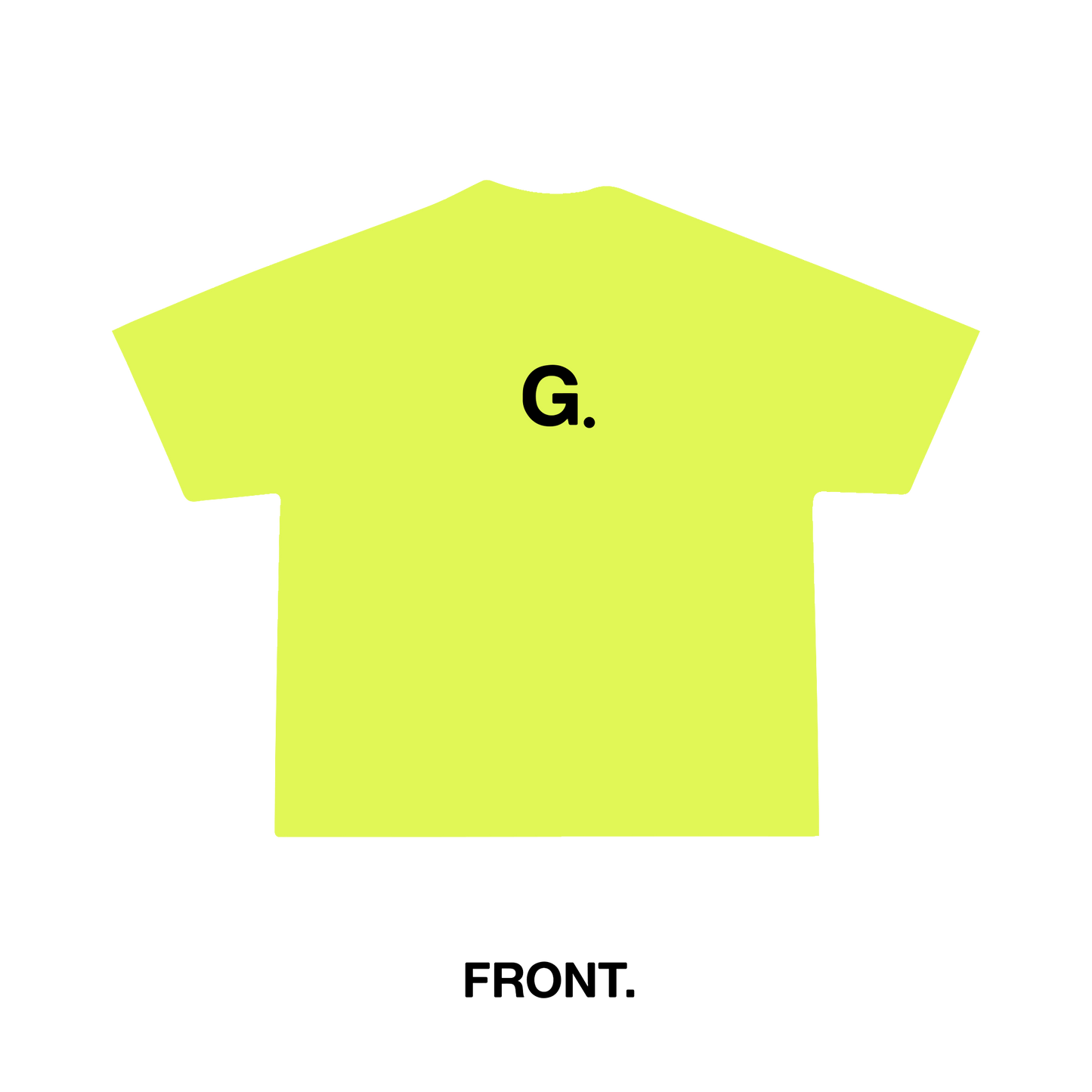 Failure Isn't Real Tee - Neon Yellow
