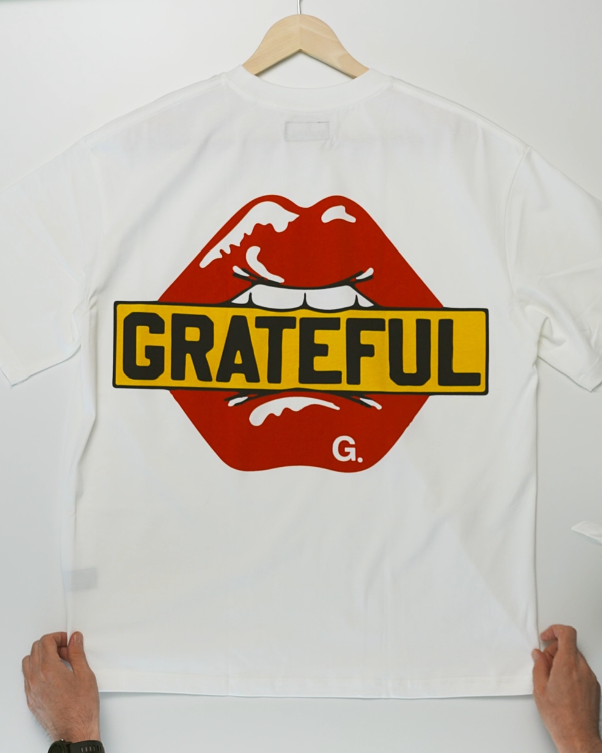 Grateful Bite Tee- White