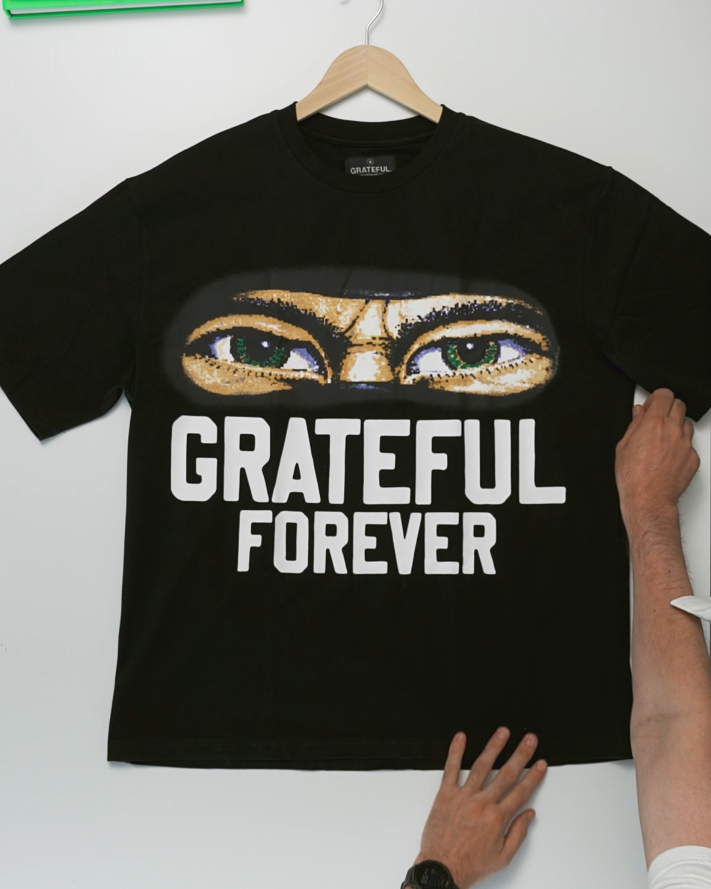 GRATEFUL Forever Tee- Black