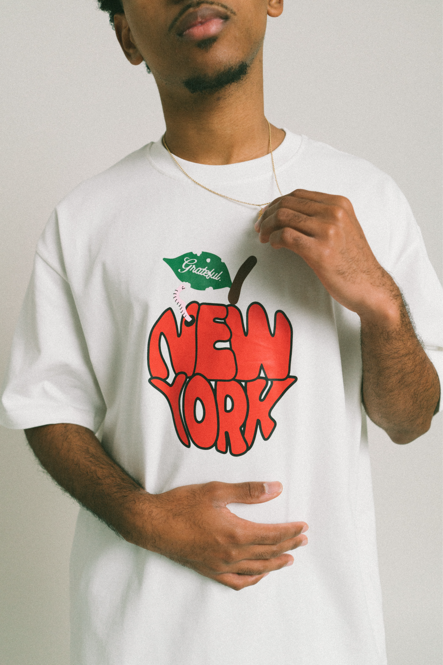 Big Apple Tee- White
