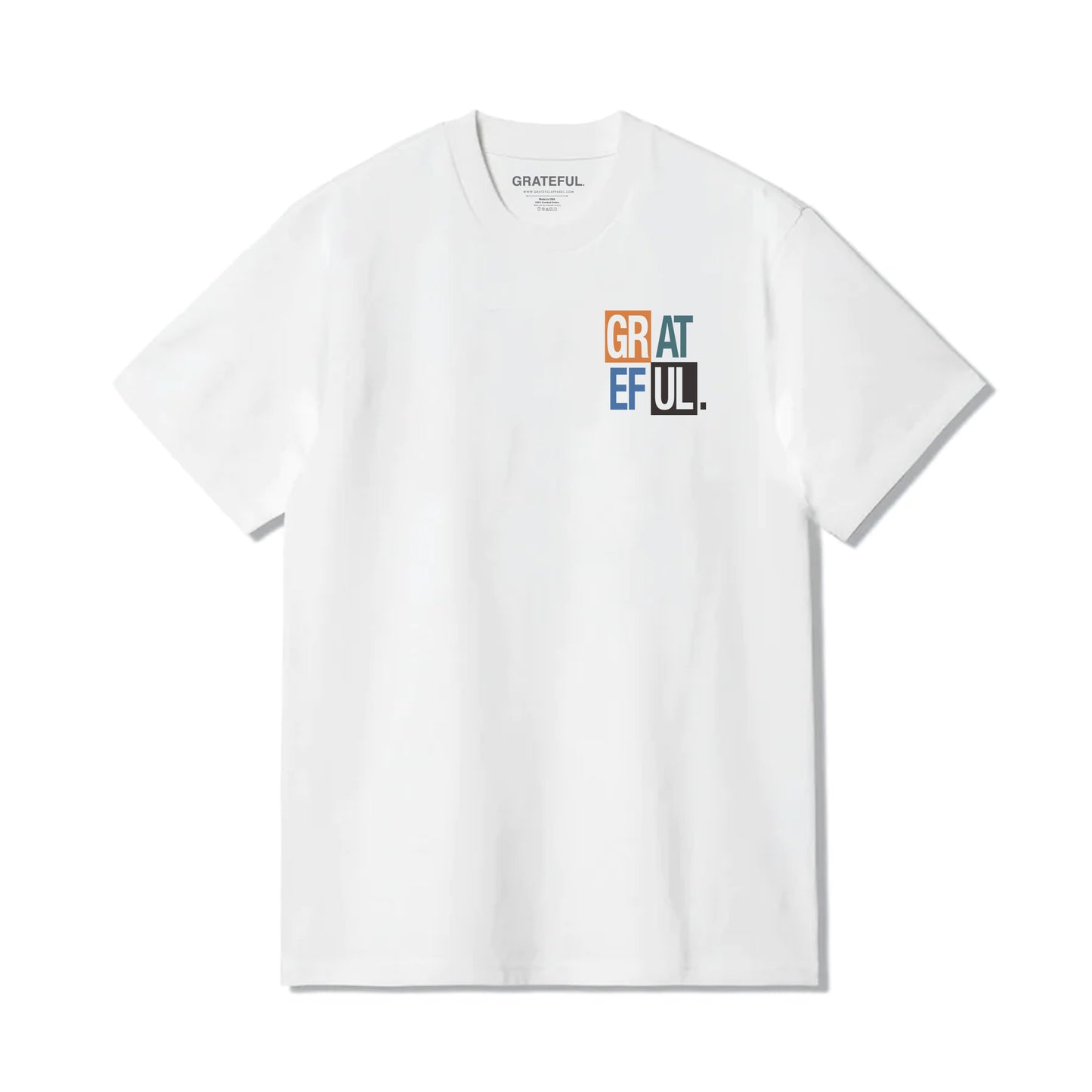 Grateful Box Tee- White
