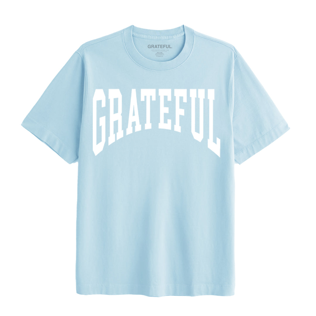 Arch Logo Tee 2.0- Baby Blue
