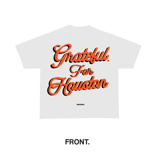 For Houston Tee- White