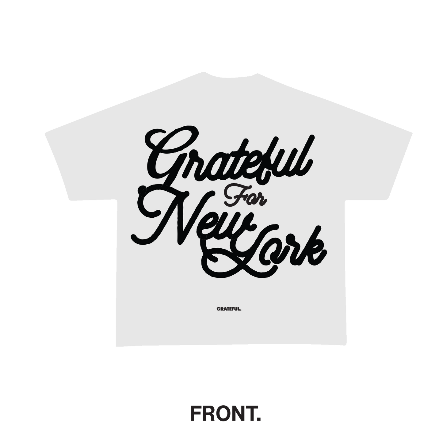For NY Tee- White