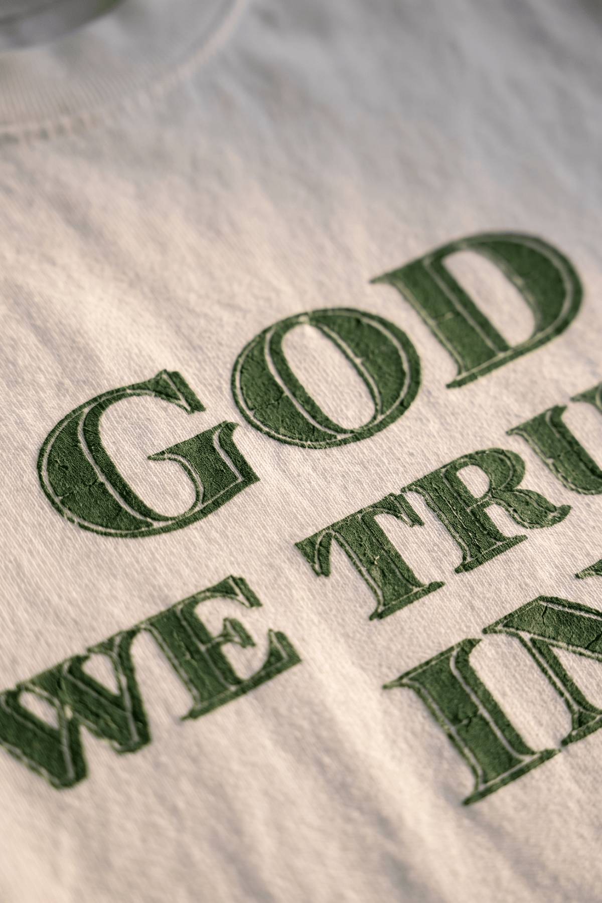 God We Trust In Tee