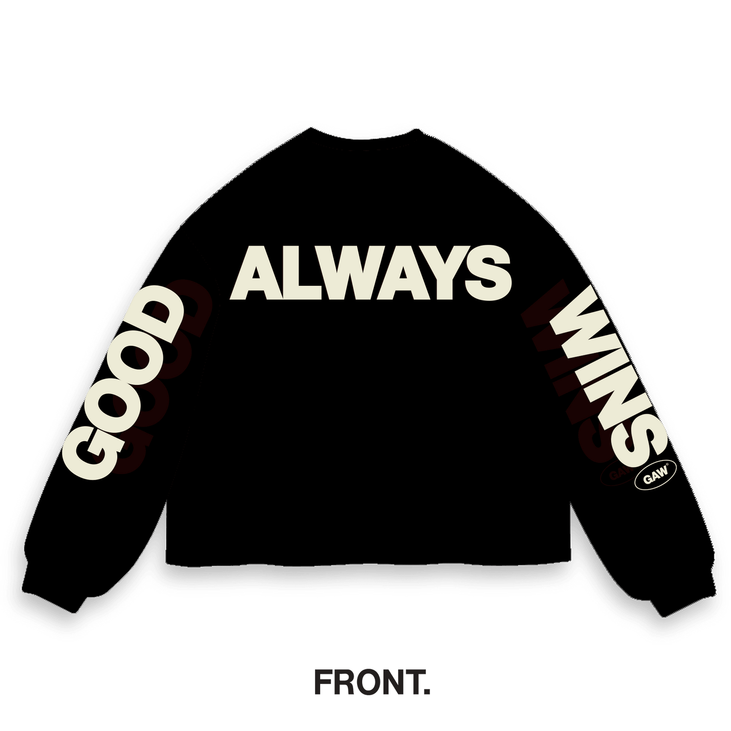 Good Always Wins L/S Tee - Black