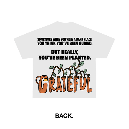 For You Not To You Tee - White