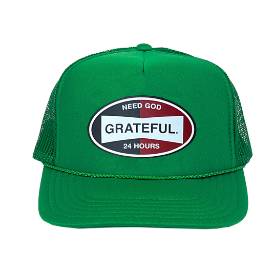 Fill It Up Trucker Hat- Green