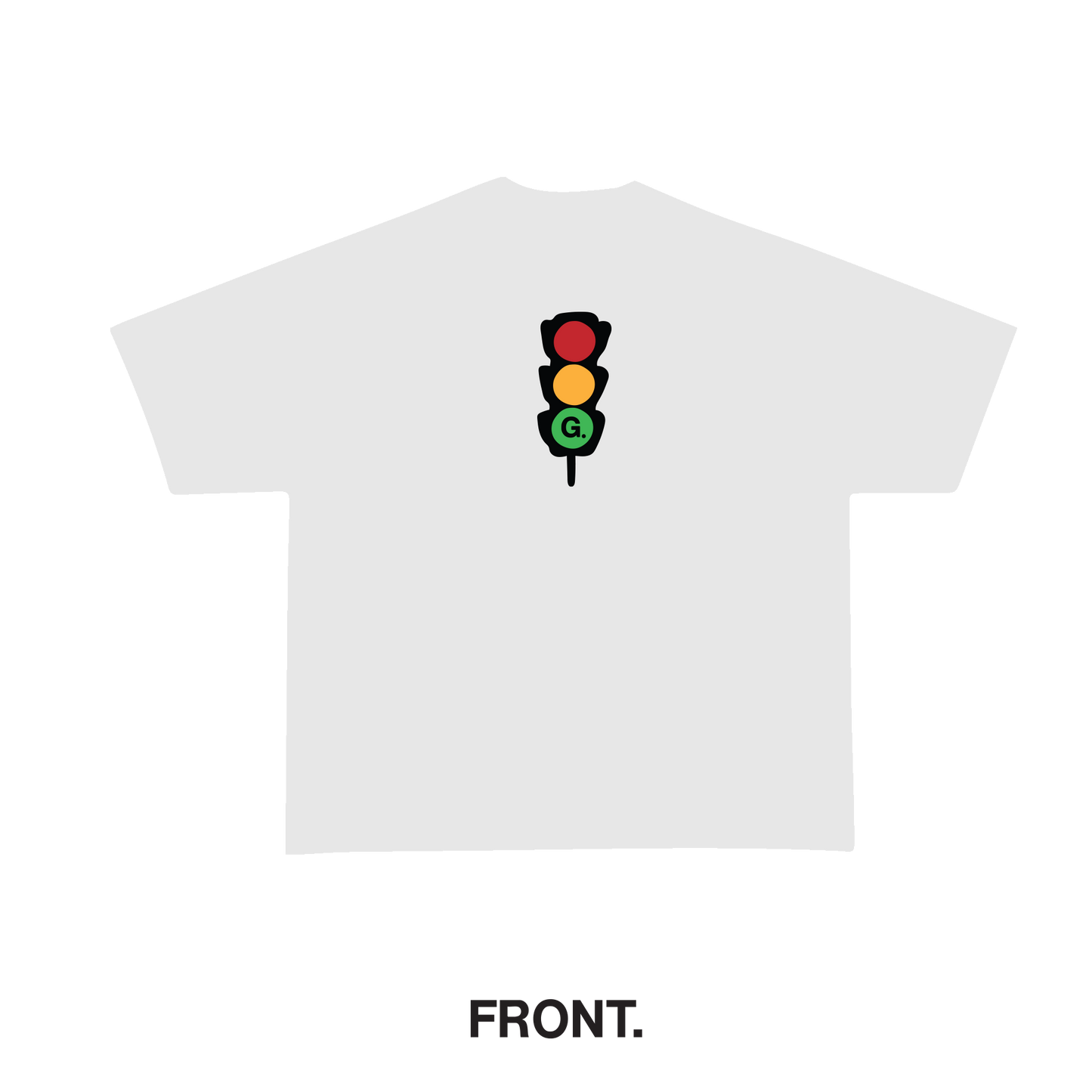 Green Light Tee- White