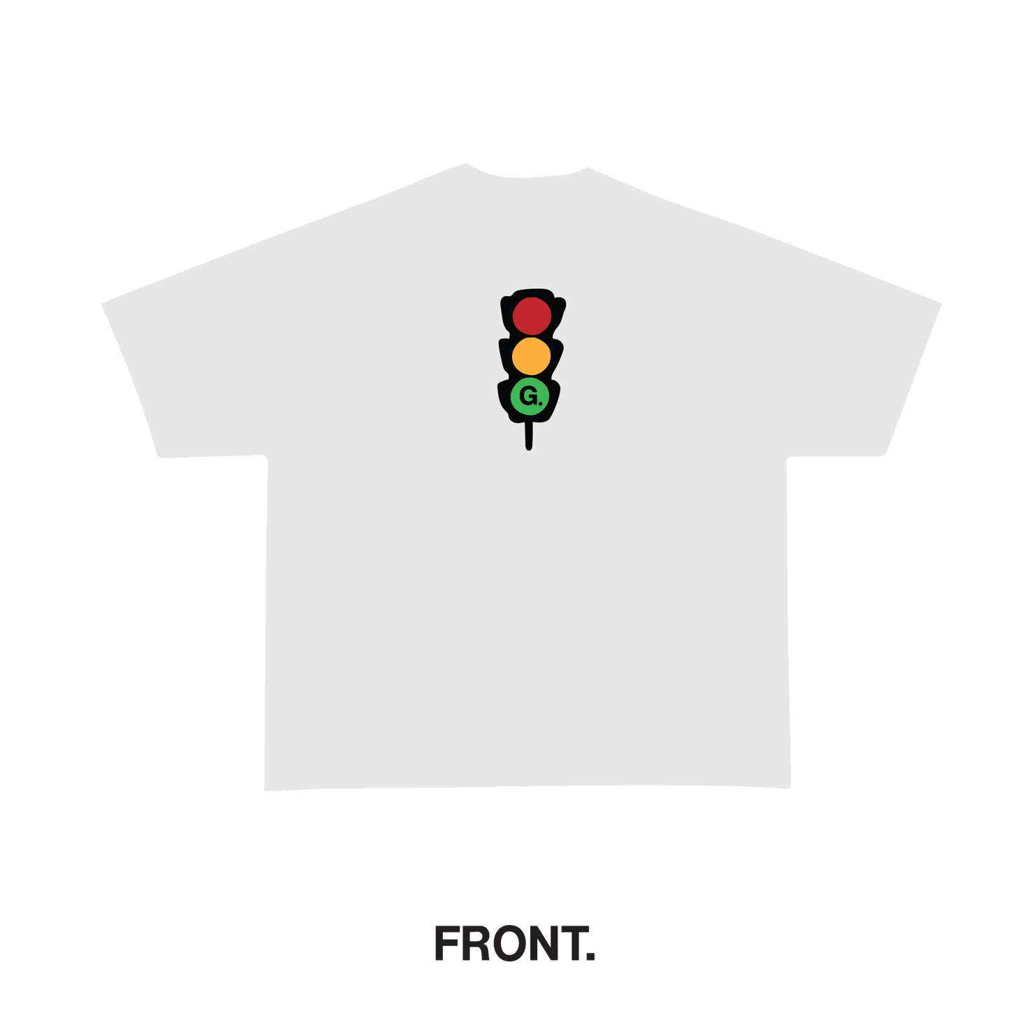 Green Light Tee- White
