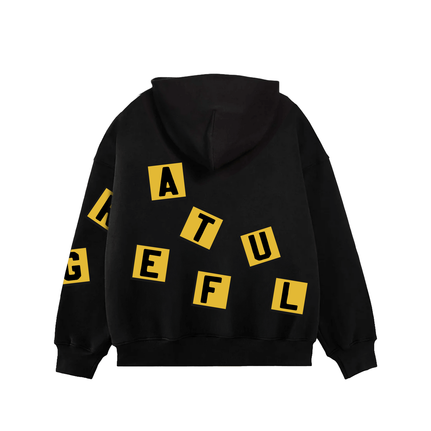 The Letter Box Hood- Black
