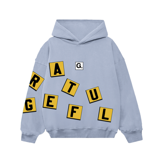 The Letter Box Hood- Slate Blue