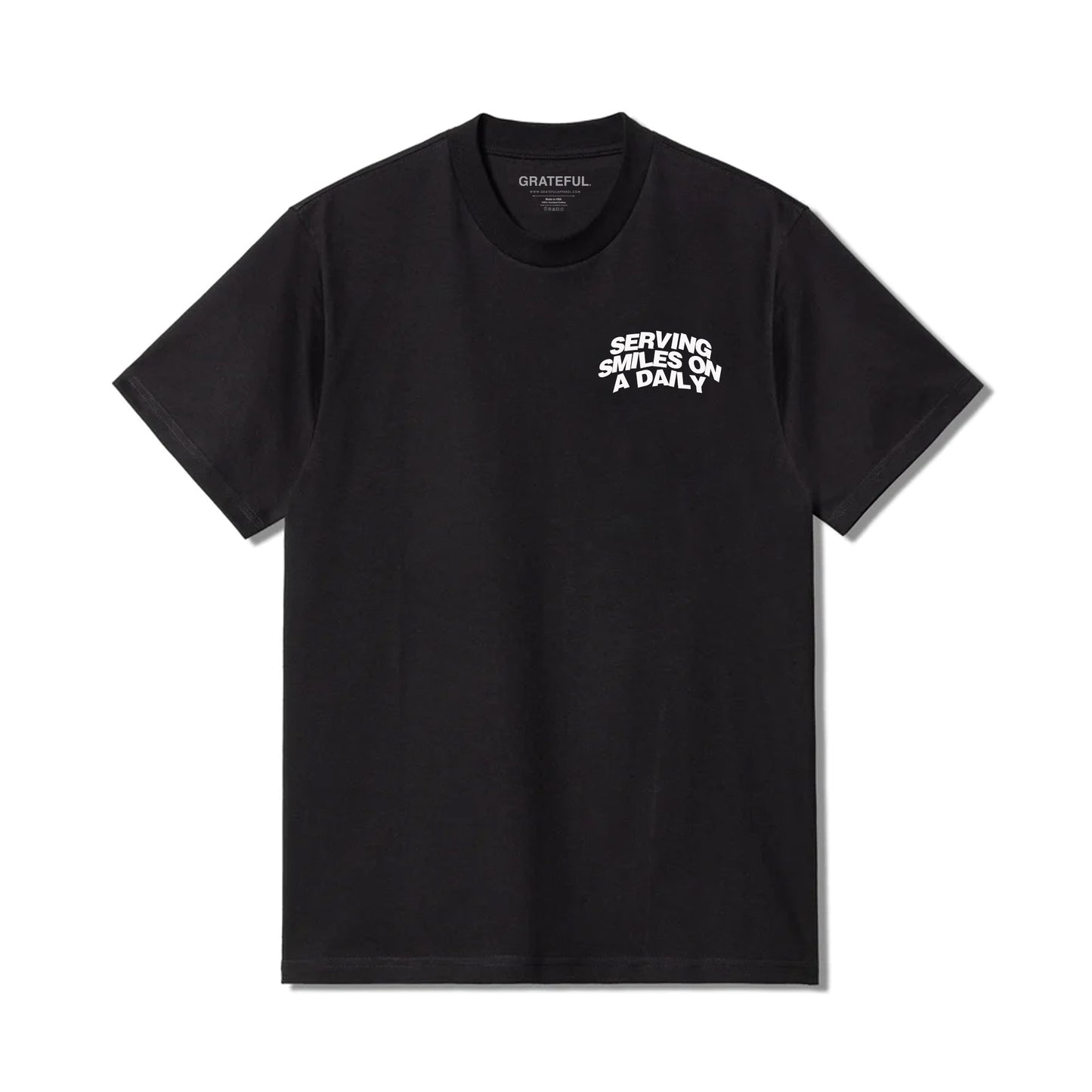 Serving Smiles Tee- Black