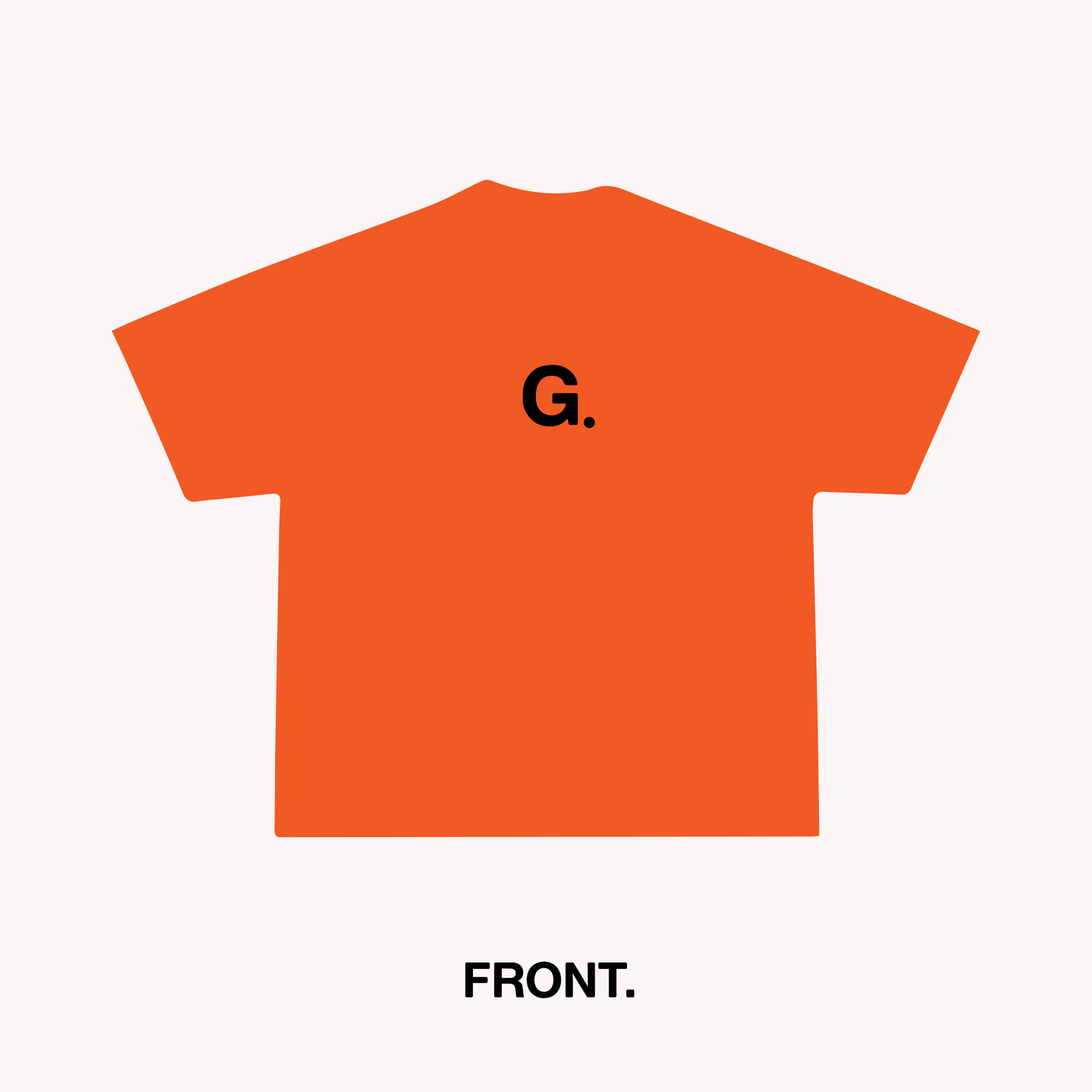 Failure Isn't Real Tee - Orange