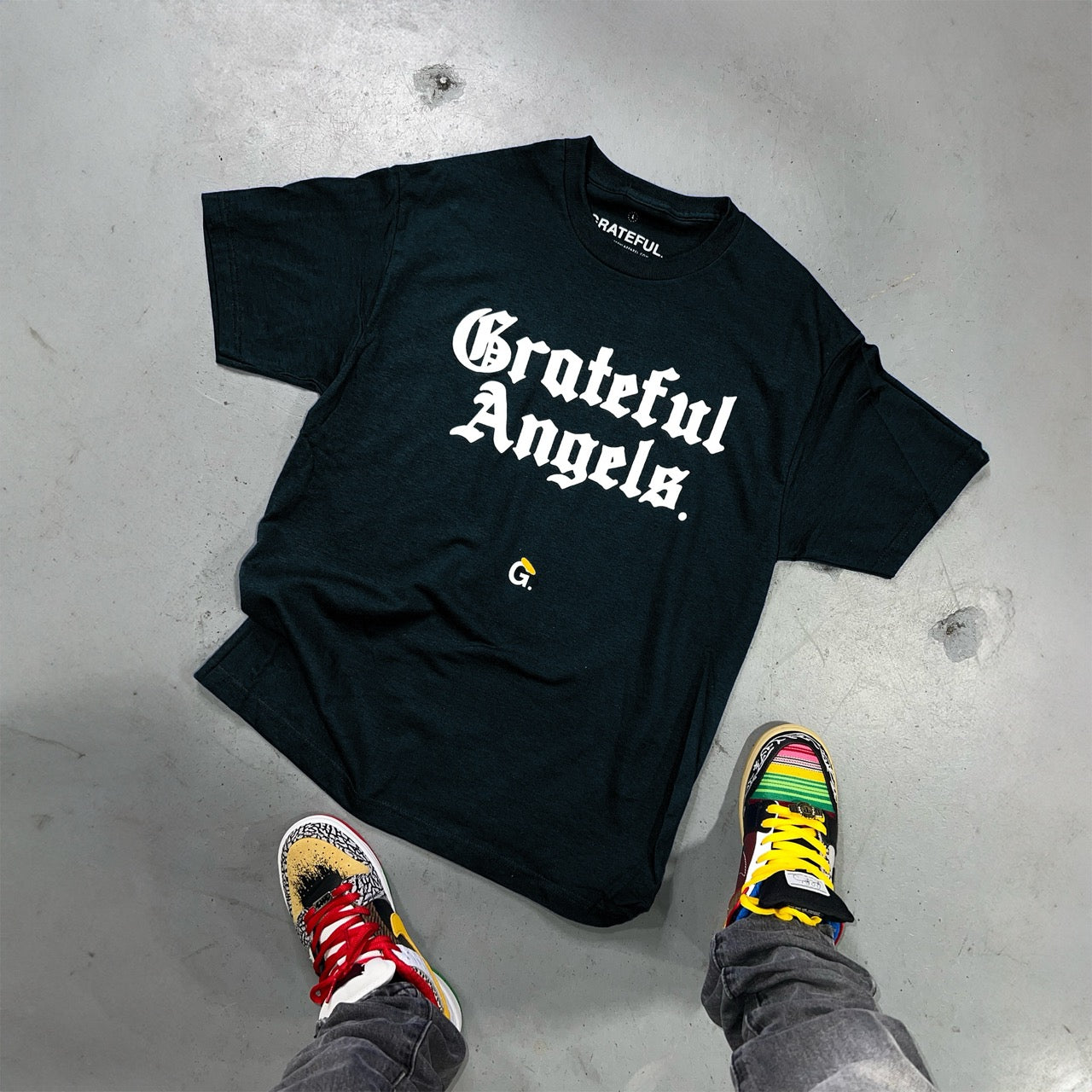 Grateful Angels Tee - Black
