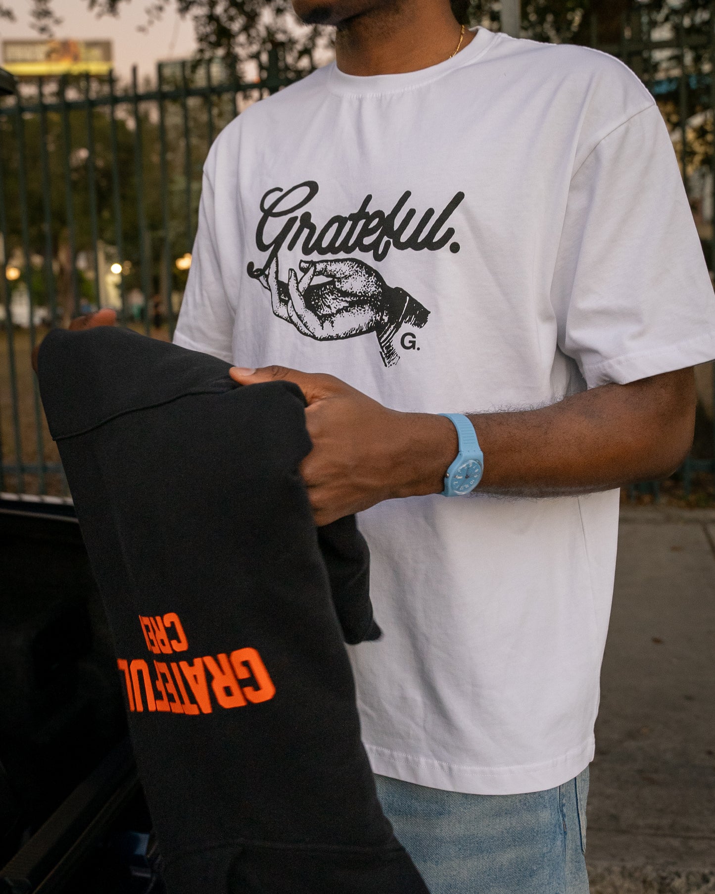 Only Prayer Tee- White