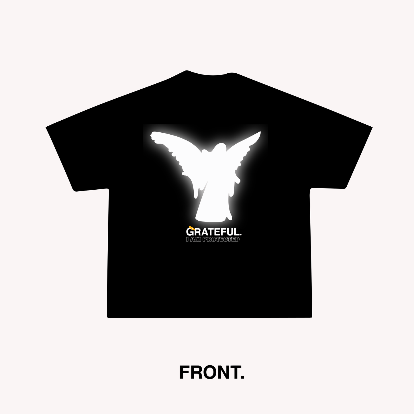 Guardian Angel Tee - Black
