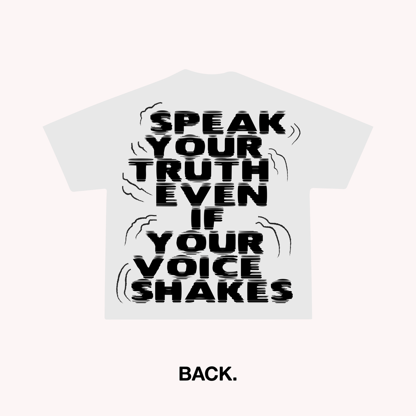 Speak Your Truth Tee - White