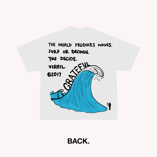 Surf or Drown V2 Tee - White