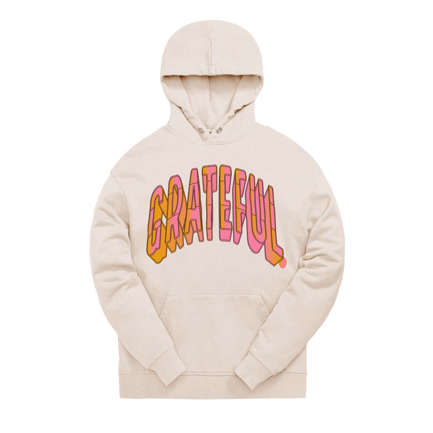 Grateful Retro Arch Hood- Bone