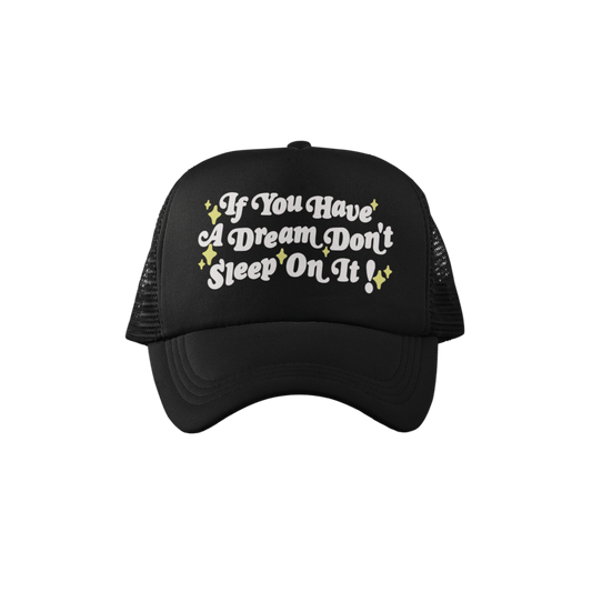 Dream Trucker Hat - Black