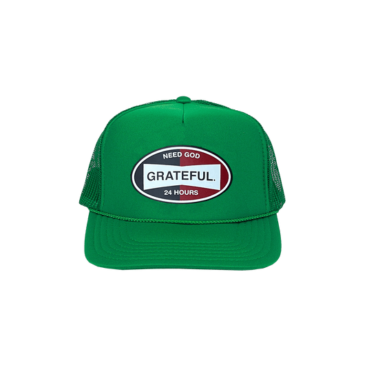 Fill It Up Trucker Hat- Green