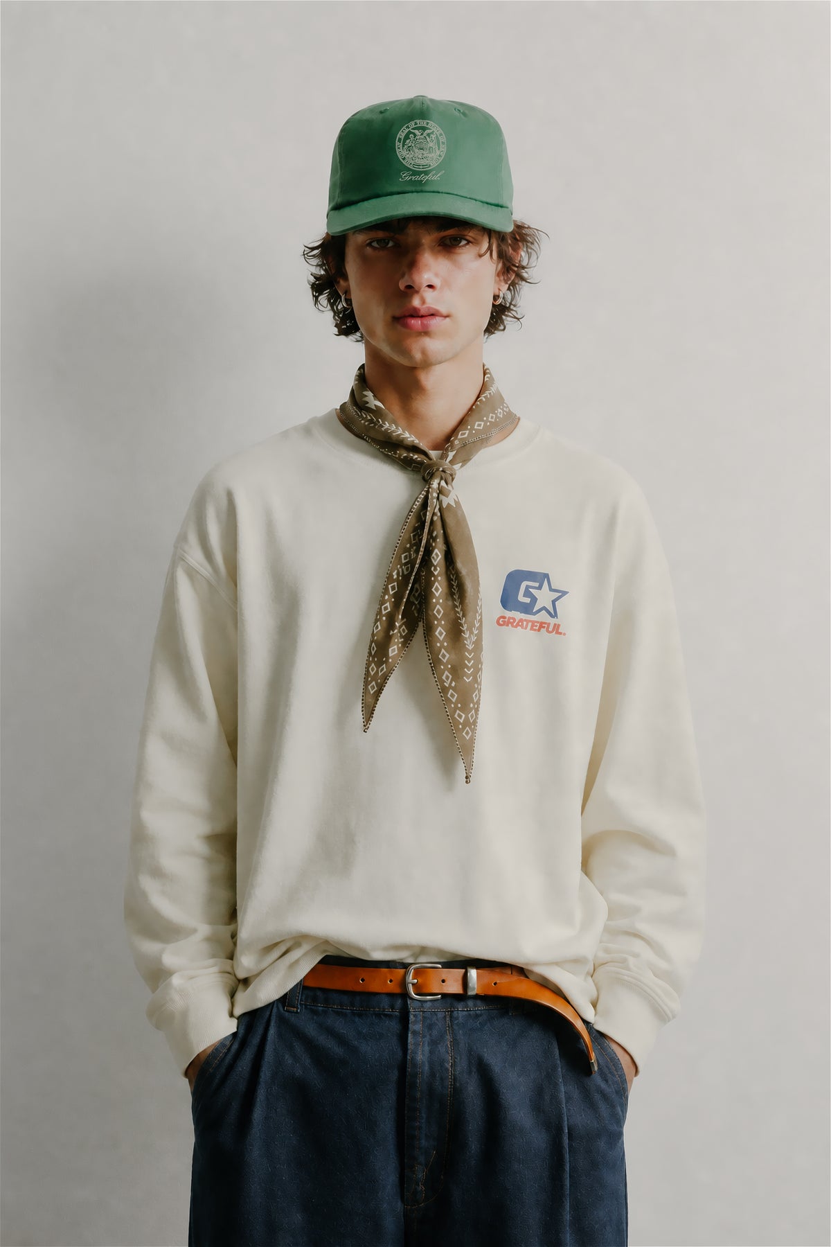 Grateful Nova L/S Tee - Natural