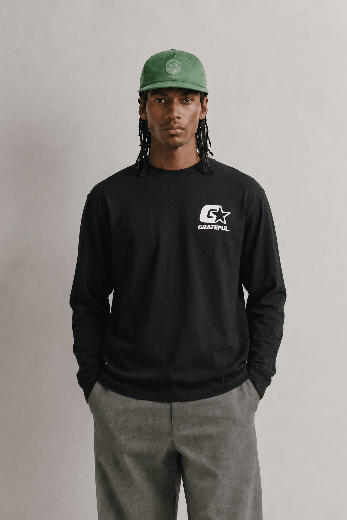 Grateful Nova L/S Tee - Black