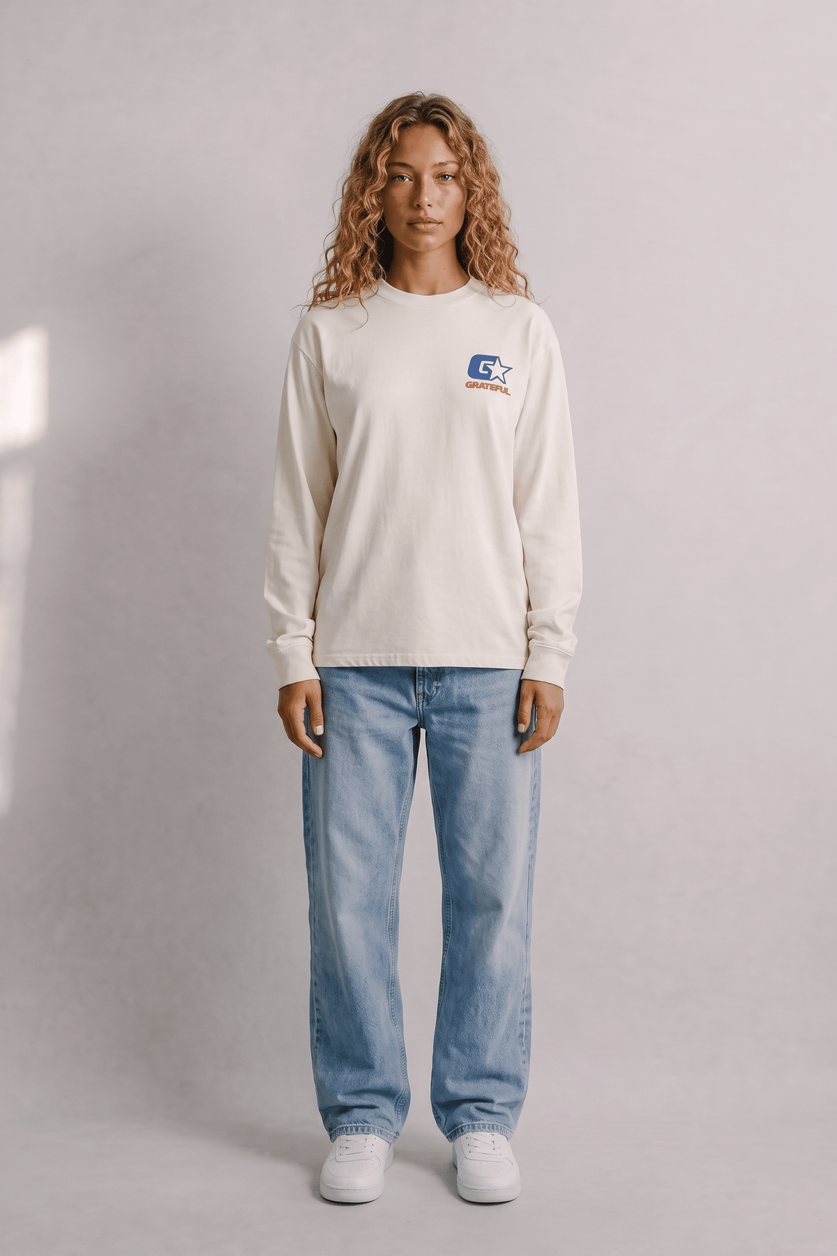 Grateful Nova L/S Tee - Natural