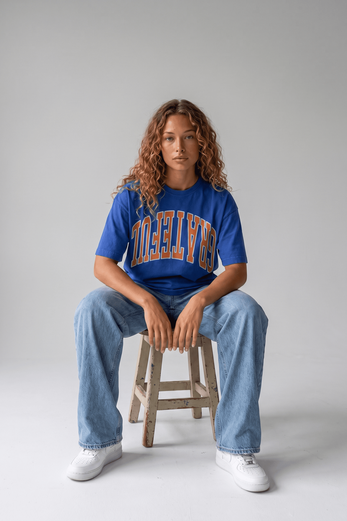 Grateful Reflect Tee - Royal