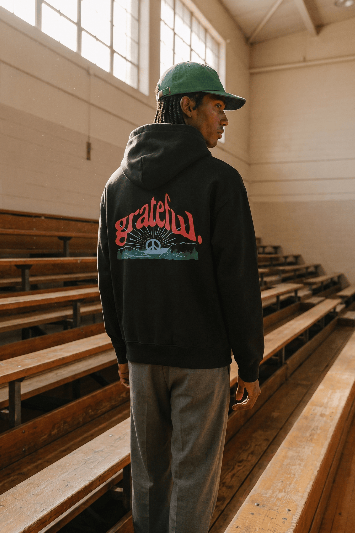 Move Mountains Hoodie - Black