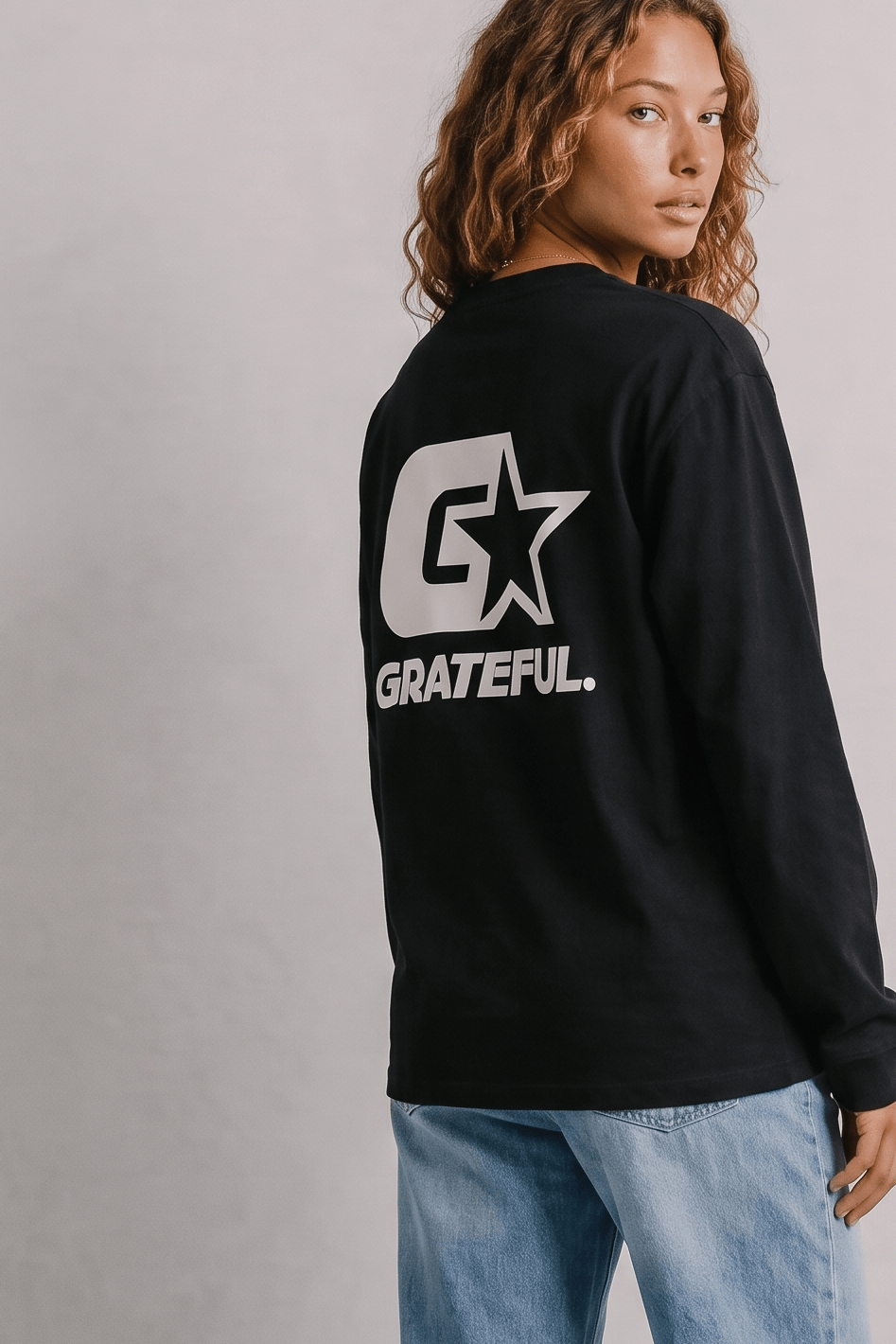 Grateful Nova L/S Tee - Black