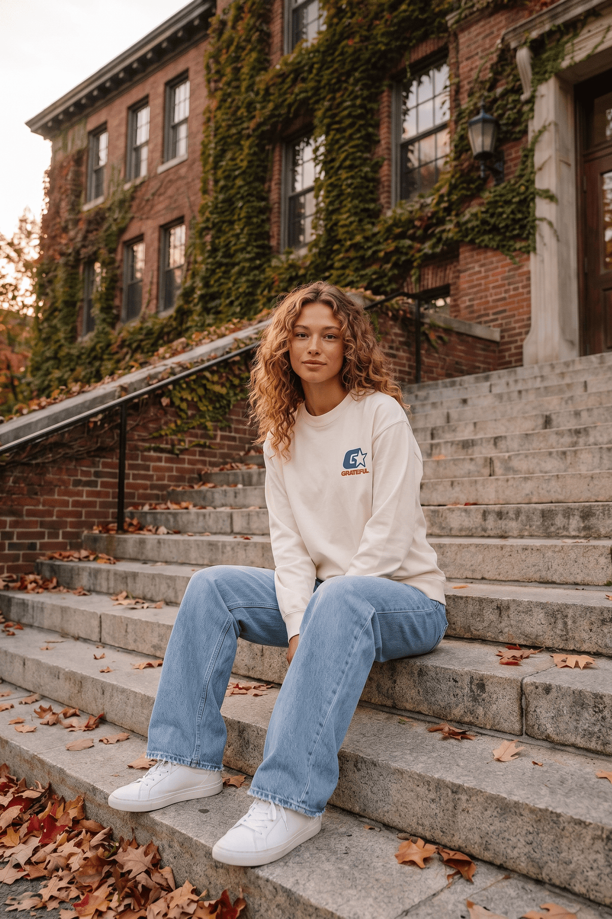 Grateful Nova L/S Tee - Natural