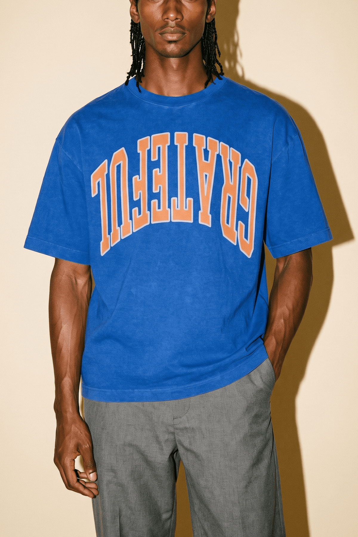 Grateful Reflect Tee - Royal