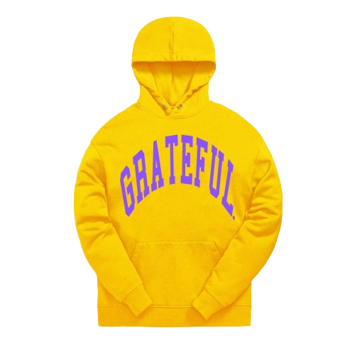 Grateful Oversized Arch Hood- Gold