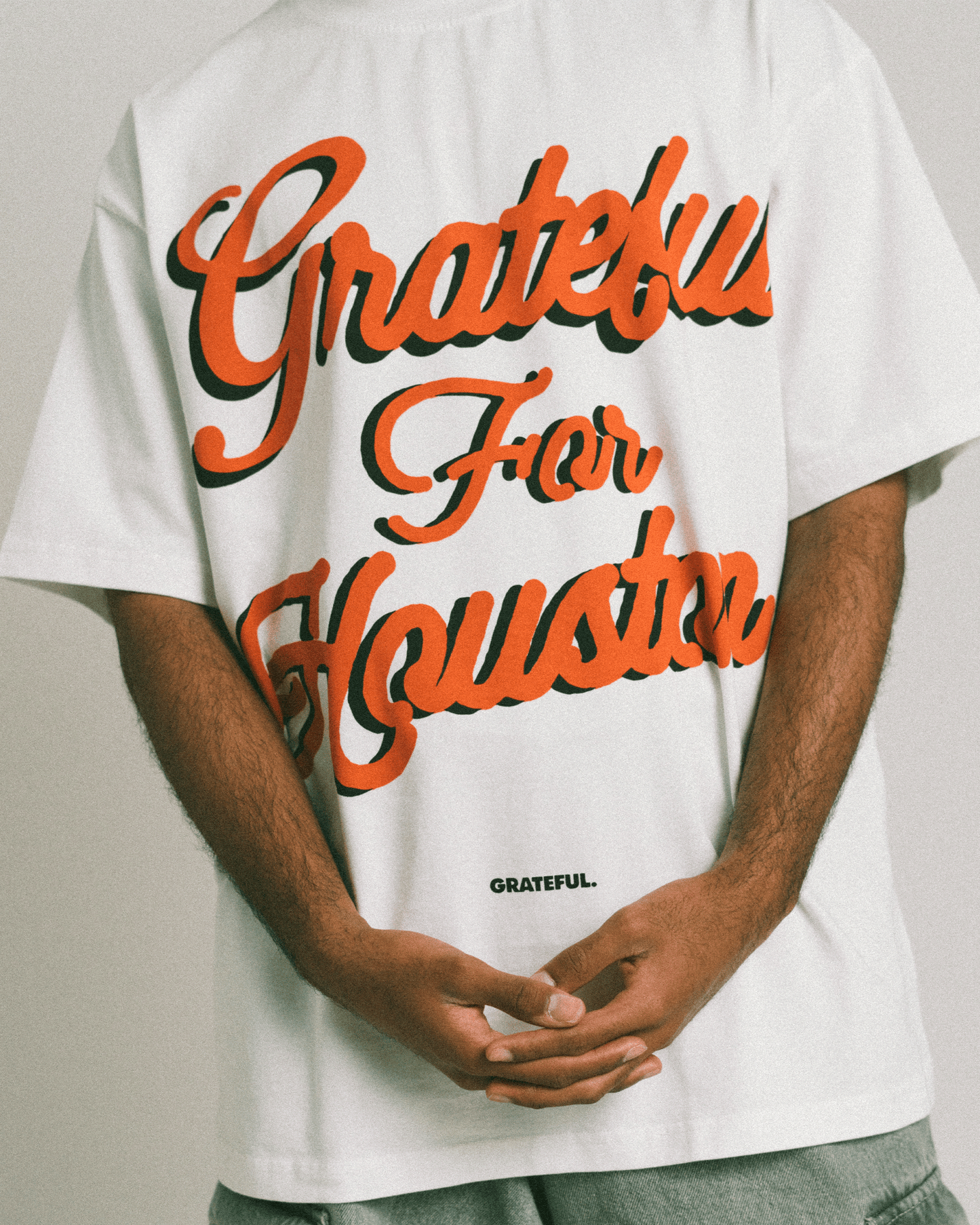 For Houston Tee- White