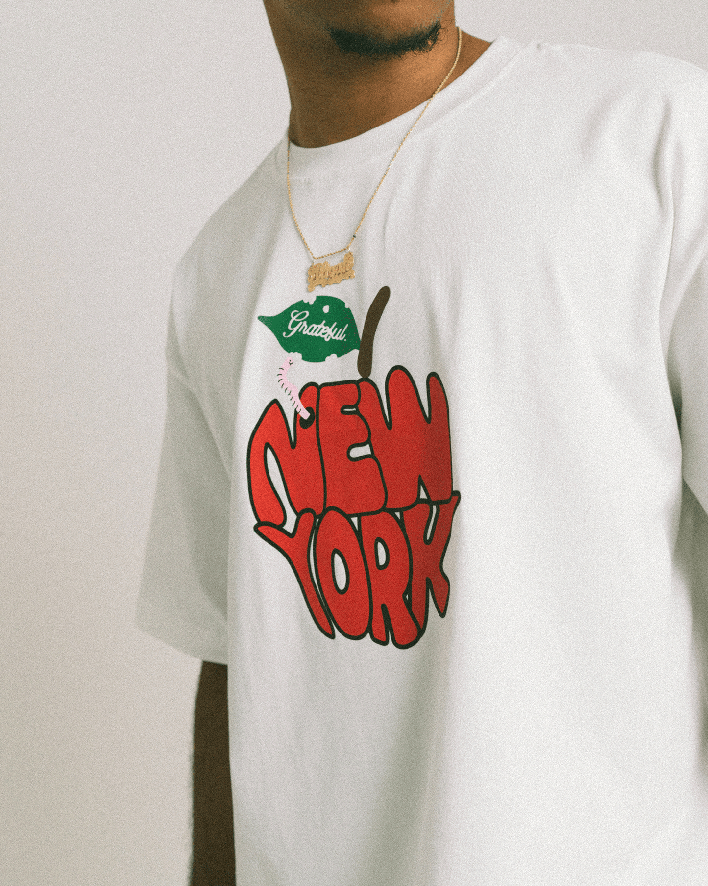 Big Apple Tee- White