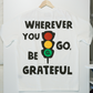 Green Light Tee- White