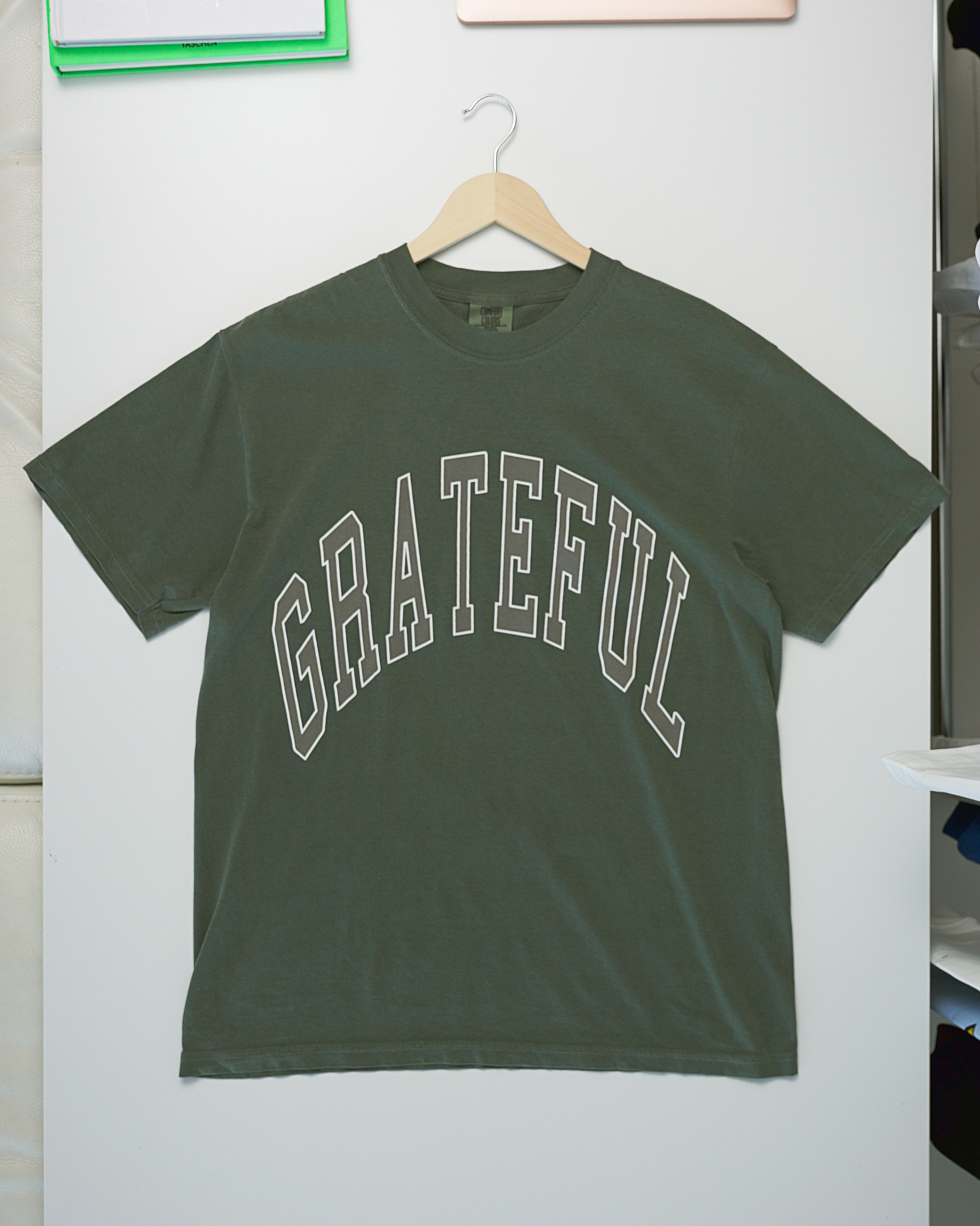 Grateful Vintage Tee - Moss
