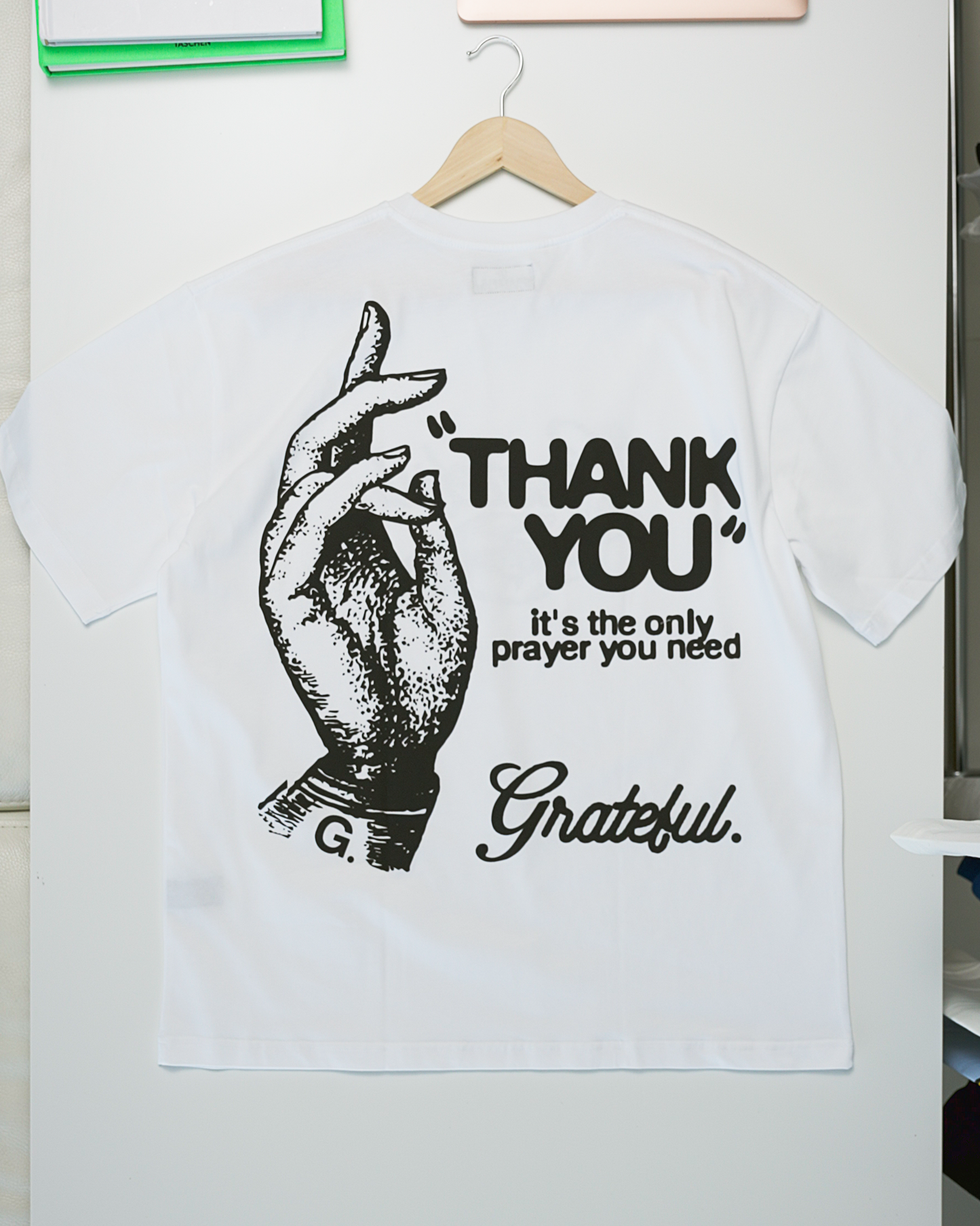 Only Prayer Tee- White