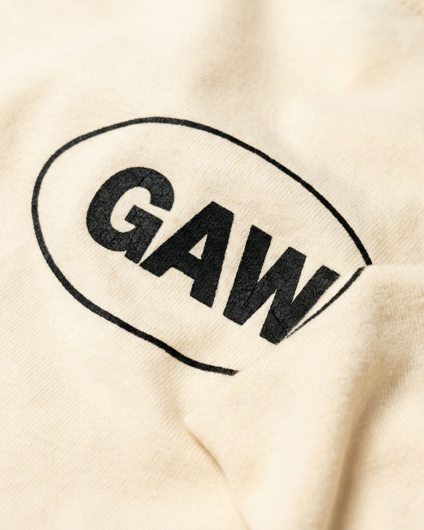 GAW Tee- Cream