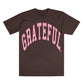 Arched Logo Tee Chocolate (Oversized Print)