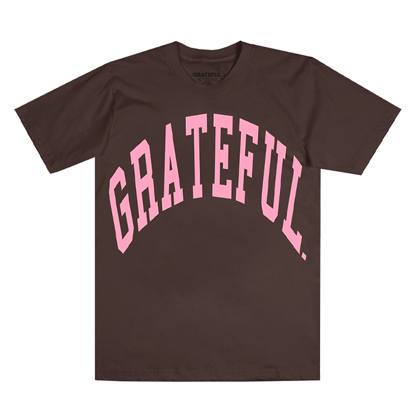 Arched Logo Tee Chocolate (Oversized Print)
